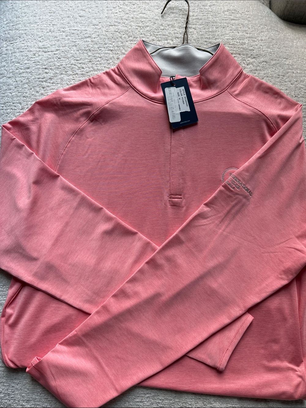 Aurora International Peter Millar Quarter-Zip Performance Pullover